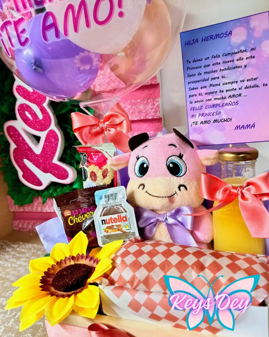 Desayuno Sorpresa con Globo Personalizado