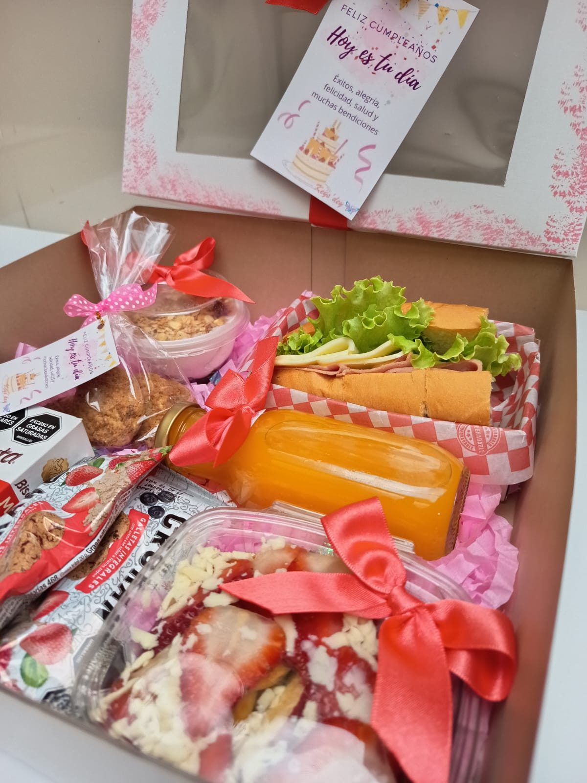 Desayuno Sorpresa en Caja Regalo