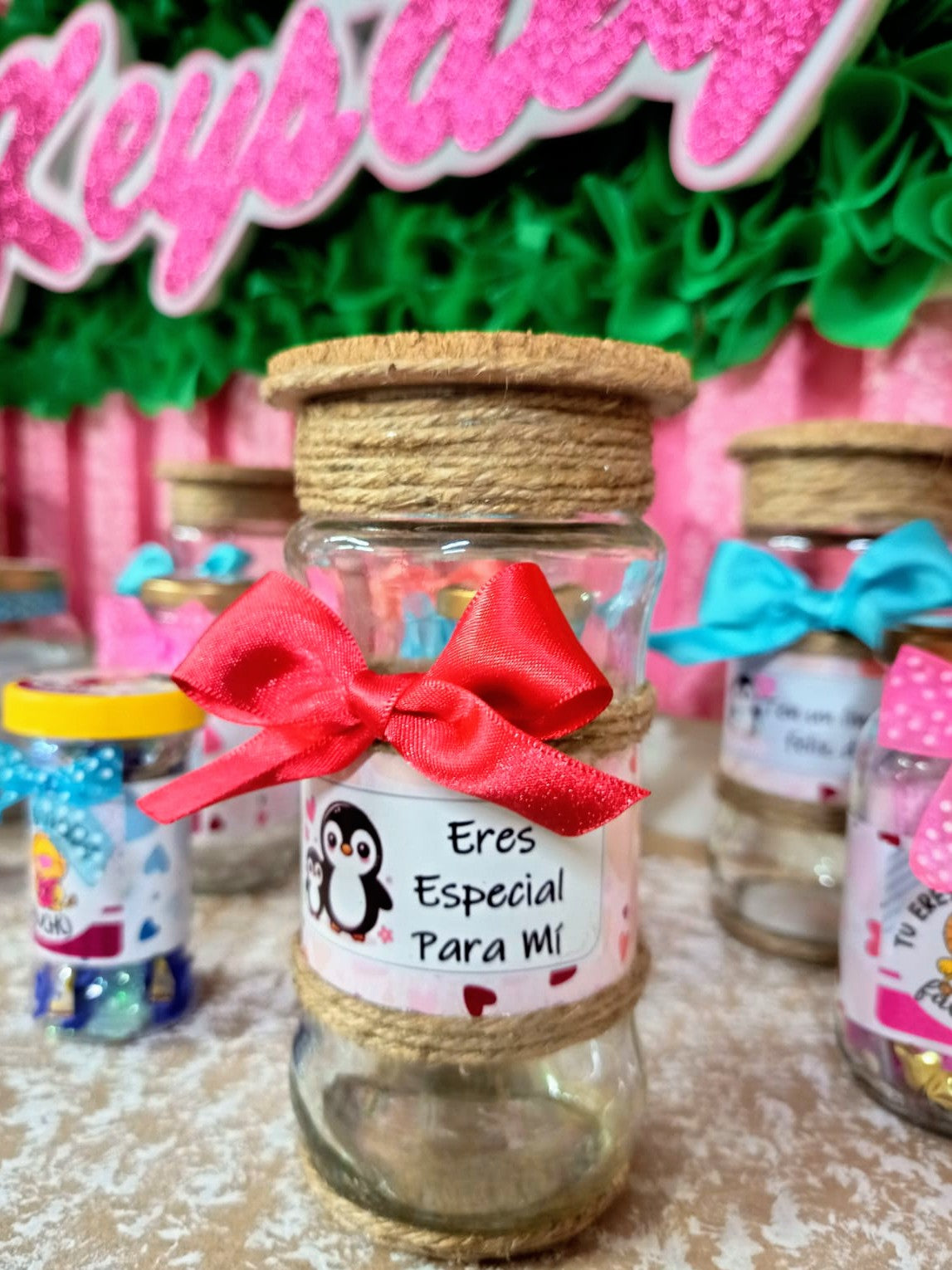 Frasco Dulcero Decorado