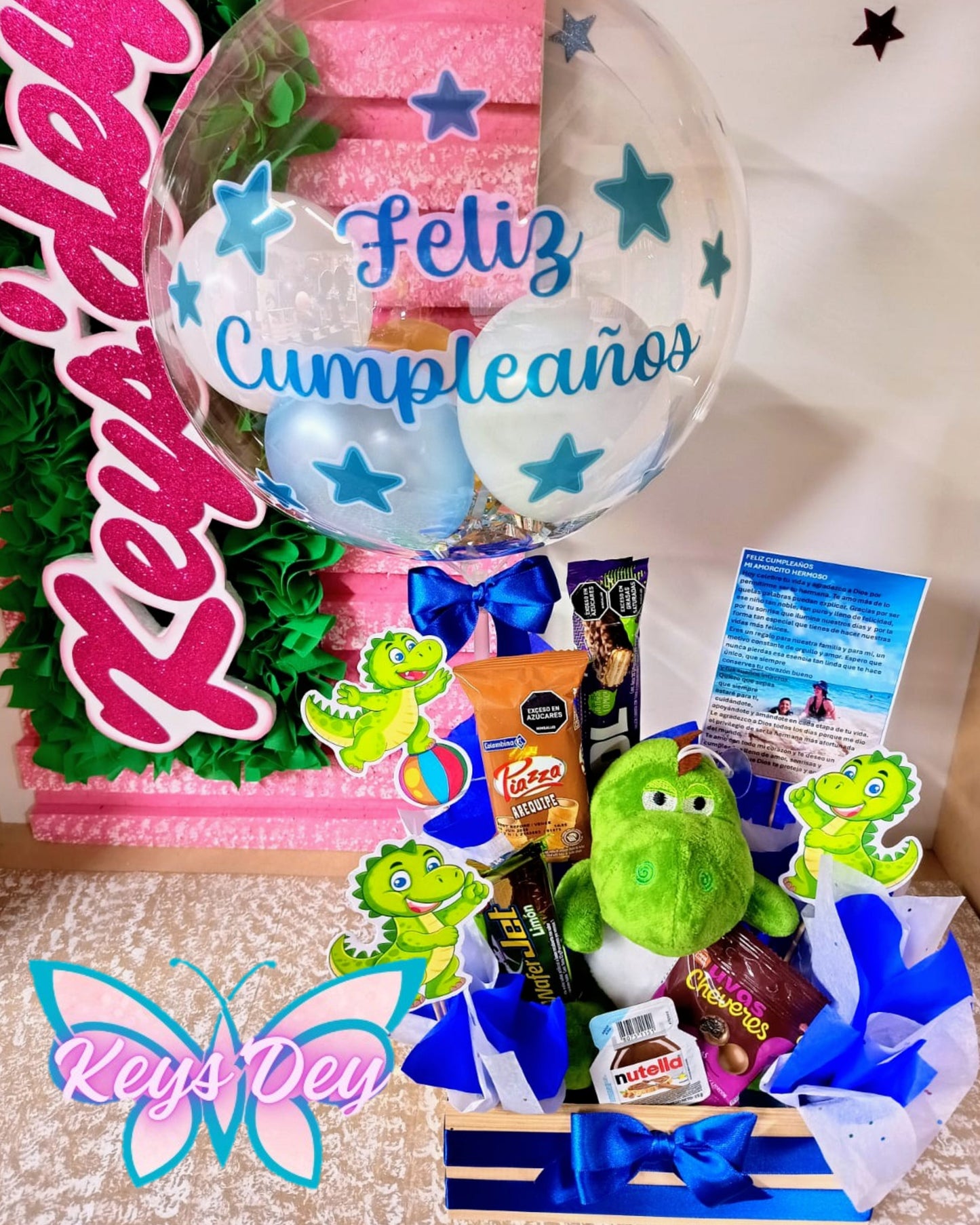 Ancheta Temática Dinosaurio