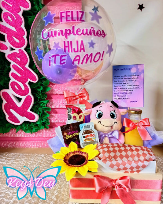 Desayuno Sorpresa con Globo Personalizado