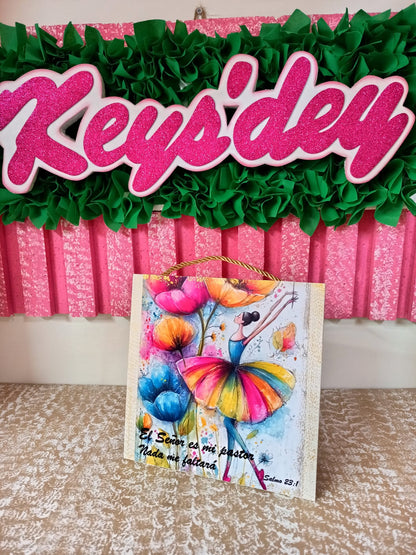 Cuadro con Mensaje de Dios