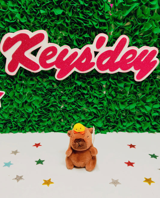 Llavero Capibara de Peluche