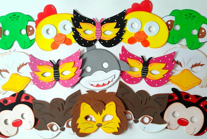 Antifaces / Máscaras Animales