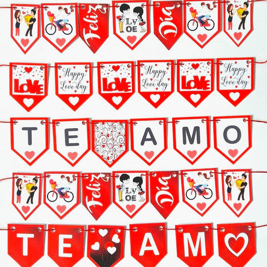 Banderín Amor para Bandeja