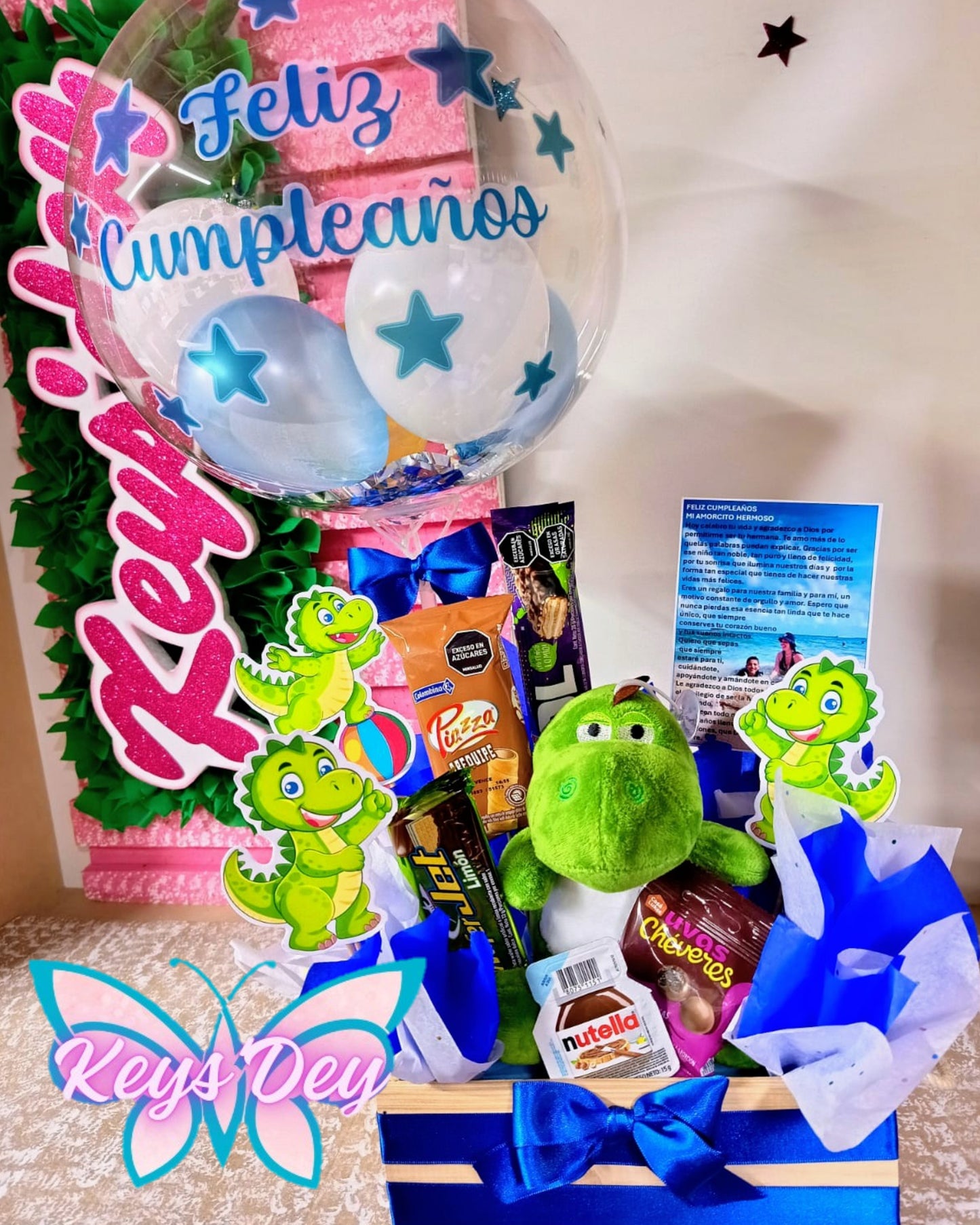 Ancheta Temática Dinosaurio